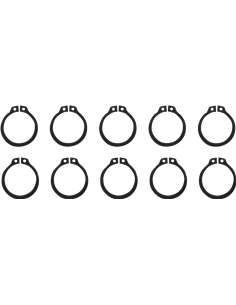 Arandelas/circlips de eje de piñón MOOSE RACING 25-6014