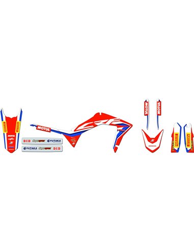 Kit stickers autocollants Blackbird Replica Team Geico 19 CR125R (Polisport)