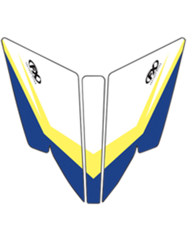 Kit de gráficos guardabarros delantero FACTORY EFFEX 19-30620