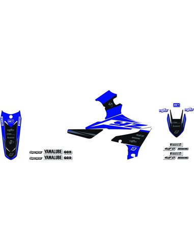 Kit adhesius Blackbird Rèplica Team Yamaha Factory Racing 2019 2242R9 UFO restyle