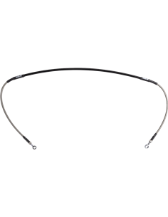 Stainless Steel Braided Brake Line MOOSE RACING H01-1-046/P-CL