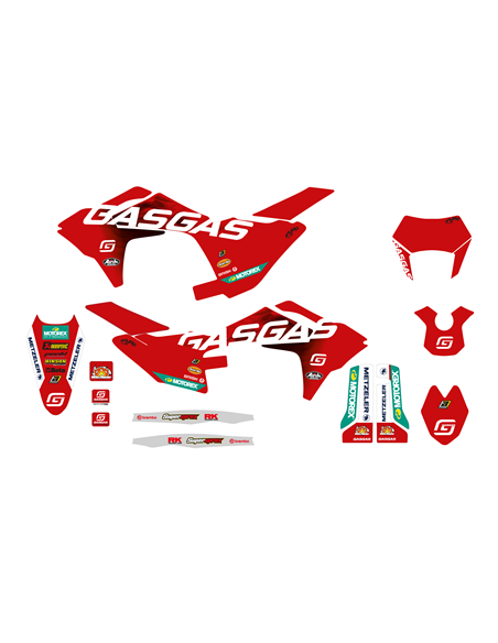 Kit de gráficos BLACKBIRD RACING 2909R2