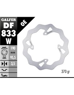 Disco de freno Wave® GALFER DF833W
