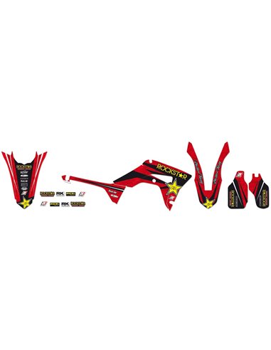 Kit de adesivos Blackbird Rockstar Energy Honda 2135L