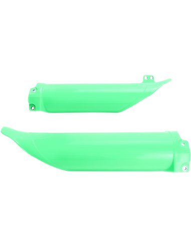 Protections fourche UFO-Plast Kawasaki vert fluo KA04701-AFLU