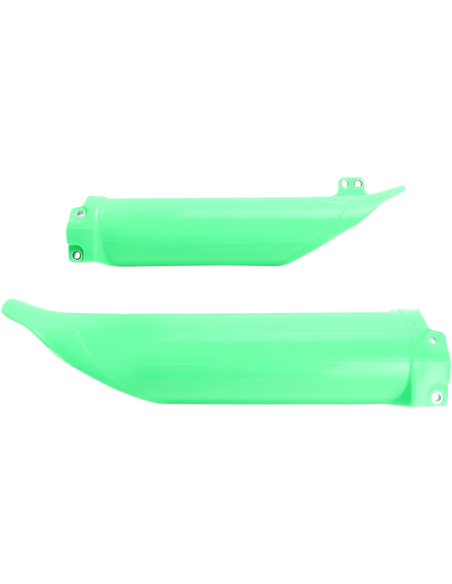 Protections fourche UFO-Plast Kawasaki vert fluo KA04701-AFLU