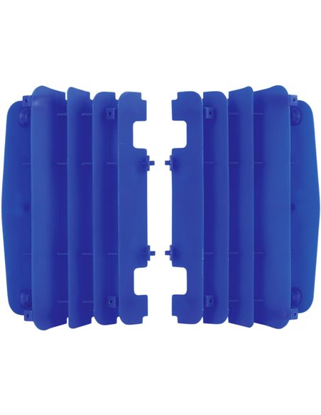 Yamaha YZ250F,YZ450FX,WR450F - Radiator Louvers Blue - 2019-20 Models Polisport 8464700002
