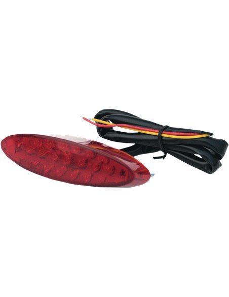 Lâmpada LED sobressalente para suporte do número da tampa frontal Suporte-para-lama traseiro Vermelho Fa01314Clb UFO-Plast