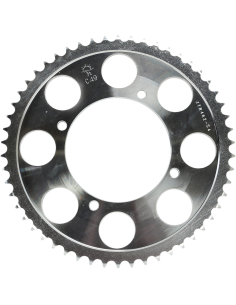 Rear sprocket JTR462.54 54 teeth 428 PITCH NATURAL C49 HIGH CARBON STEEL