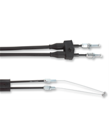 Cable de acelerador en vinilo negro MOOSE RACING K01-4-066-BK