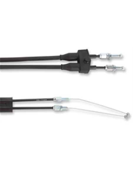 Cable de acelerador en vinilo negro MOOSE RACING K01-4-066-BK