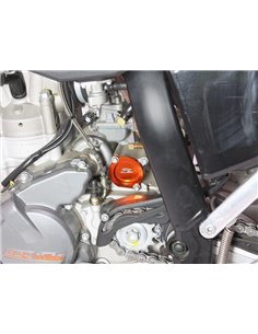 Zeta Oil Filter Cover Orange ZE90-1417