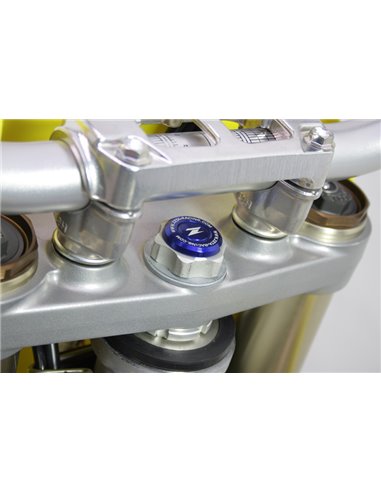 Tapón Eje Tija Dirección Zeta color azul