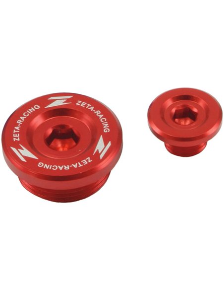 Zeta Bouchons de Moteur Yamaha ZE89-1442 YZ250F 2014-2023 YZ450F 2014-2022 WR250F 2015-2022 WR450F 2016-2022 coleur bleu