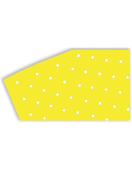 Láminas Crystall de colores con agujeros 47X33 Cm 3 piezas Amarillo Fluo Blackbird Racing 5052/50