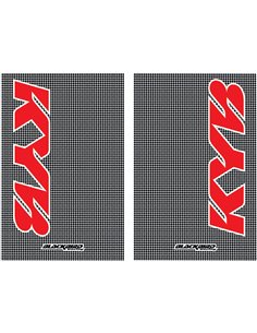 Kayaba Carbon Look 2Pk Blackbird Racing 5015K autocollants de fourche