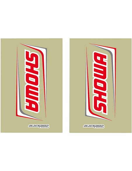 Adesivos de forquilha Showa17 Blackbird Racing 5045S1