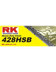 Cadena 428 H Heavy-Duty RK 428HSB-114-CL