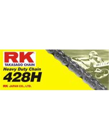 Cadena 428 H Heavy-Duty RK 428HSB-114-CL