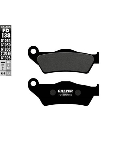 GALFER FD138G1050 Organic Brake Pad