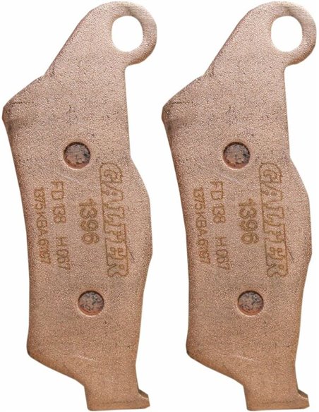 Pastillas de freno sinterizadas HH GALFER FD138G1396