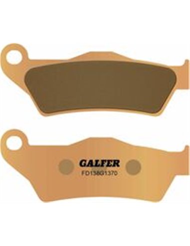 Plaquettes de frein frittées HH GALFER FD138G1370