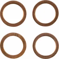 Latiguillo de freno trenzado en acero inox. MOOSE RACING H02-1-065/P-CL