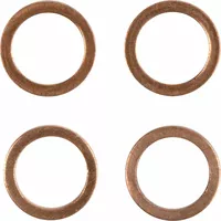 Latiguillo de freno trenzado en acero inox. MOOSE RACING H02-1-074/P-CL