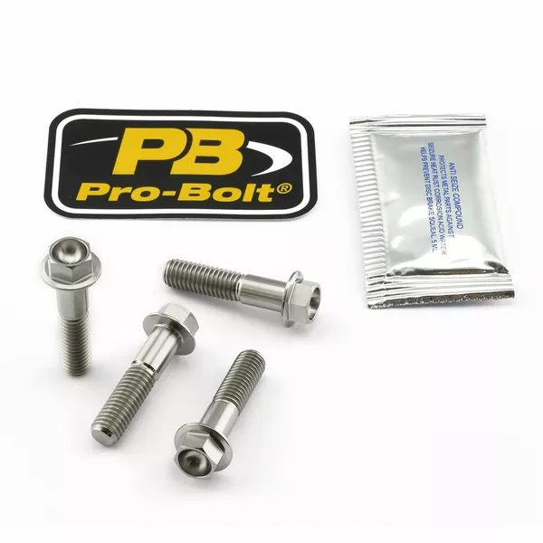 PRO BOLT titanium front wheel axle screw kit TIFAPINCH70