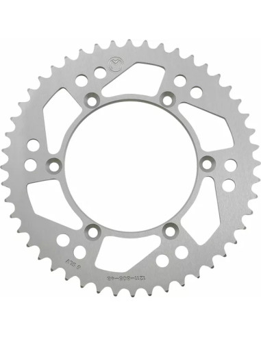 Suz 48T Silv Moose Racing Hp Aluminum rear sprocket 1211-808-48-11