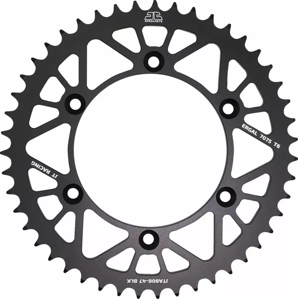RaceLite Aluminum Rear Sprocket JT SPROCKETS JTA808.47BLK