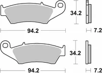 CS Carbon Brake pad SBS 694CS