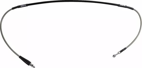 Latiguillo de freno trenzado en acero inox. MOOSE RACING H01-1-030/P-CL