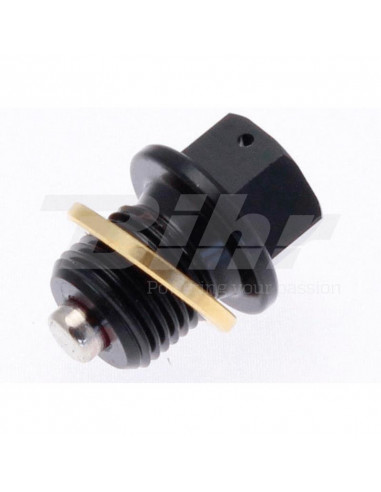 TECNIUM Oil Drain Plug Magnetic Aluminium Black M20x1.5x14