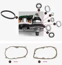 Rodamientos motor Brose BLACK BEARING EM-008-BROSE