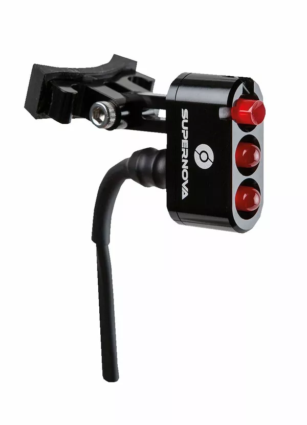 Luz trasera E3 2 para tubo de sillín SUPERNOVA N-TK2-S-V12-BLK