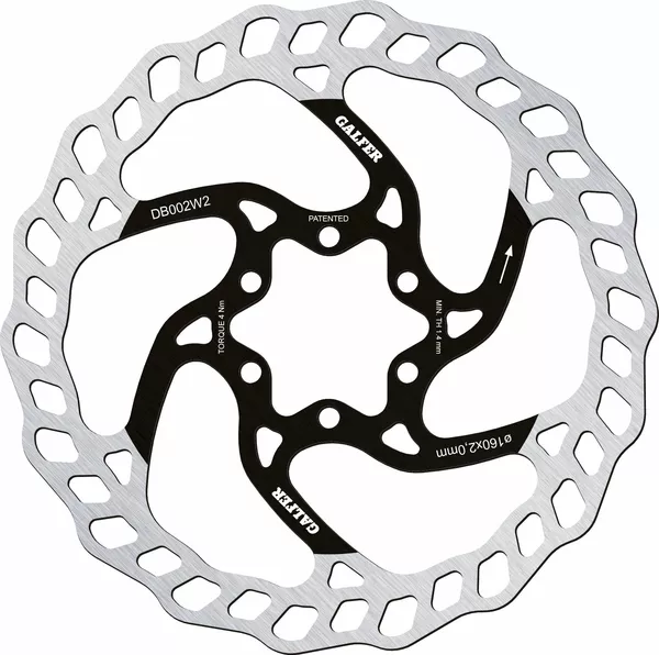 Disco de freno fijo Wave® GALFER DB002W