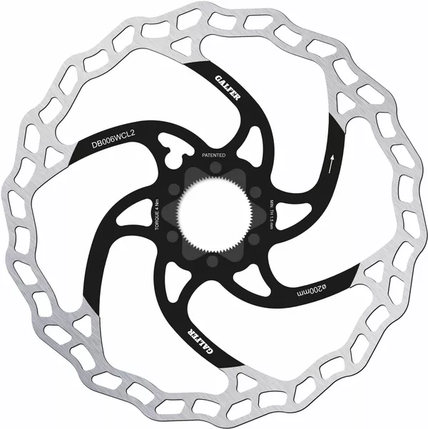 Disco de freno fijo Wave® Center-Lock GALFER DB006W2CL