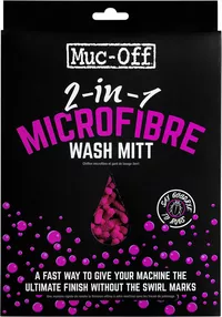 Manopla de microfibra 2-en-1 MUC-OFF 20411