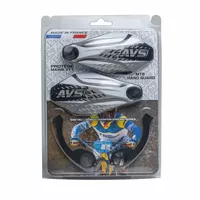 Kit de paramanos con anclajes en aluminio AVS RACING PM105-09