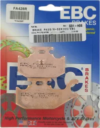 Pastillas de freno sinterizadas "R" Long-Life EBC FA428R