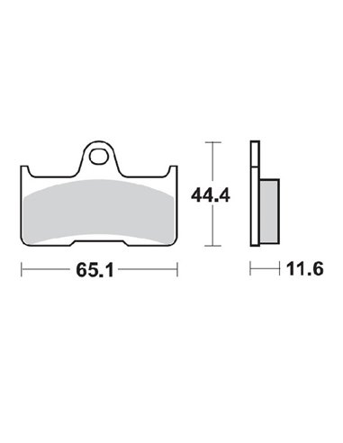 Pastillas de freno Nitro ATV MOTO-MASTER 098121