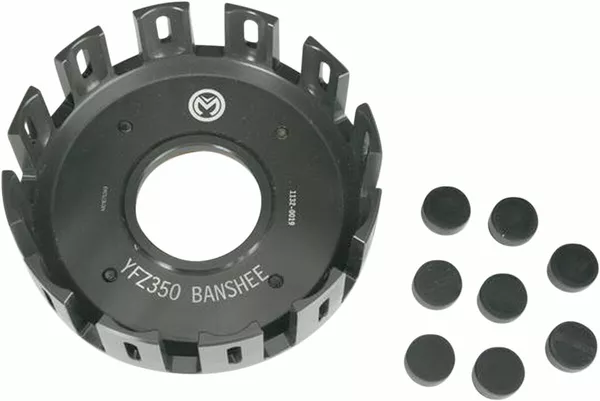 Carcasa de embrague mecanizada en aluminio con silent-blocks MOOSE RACING M016