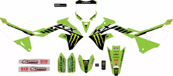 Kit completo gráficos D'COR VISUALS 20-20-804