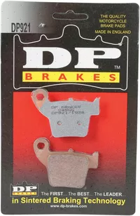 Pastillas de freno sinterizadas estándar DP DP BRAKES DP921