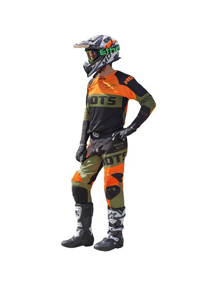 Calças Mots X-STEP Laranja XL/36