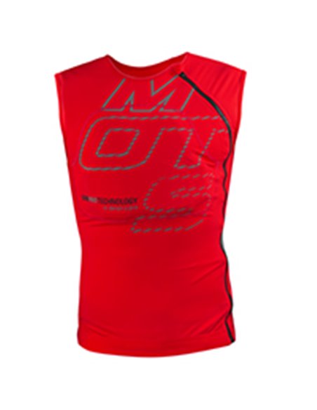 Colete júnior MOTS SKIN XS/S Vermelho
