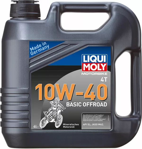 Aceite de motor 4T 10W-40 Basic Offroad LIQUI MOLY 3062
