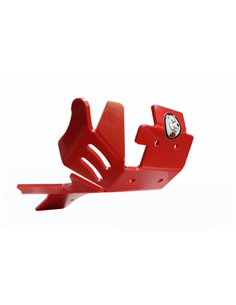 AXP Enduro Xtrem skid plate, red, Gas Gas EC250 / 300