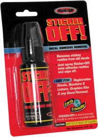 Sticker Off! Decal Adhesive Removal HARDLINE 965